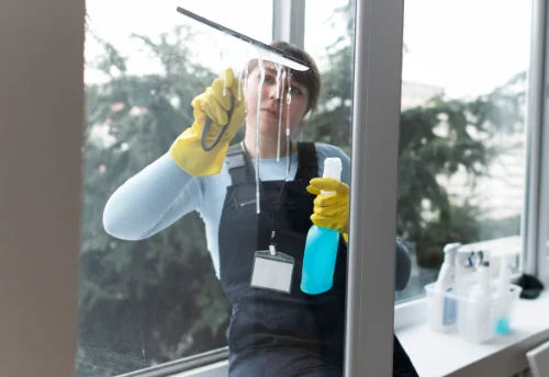 Nettoyage de vitres intérieures et extérieures à la Chapelle-Laurent